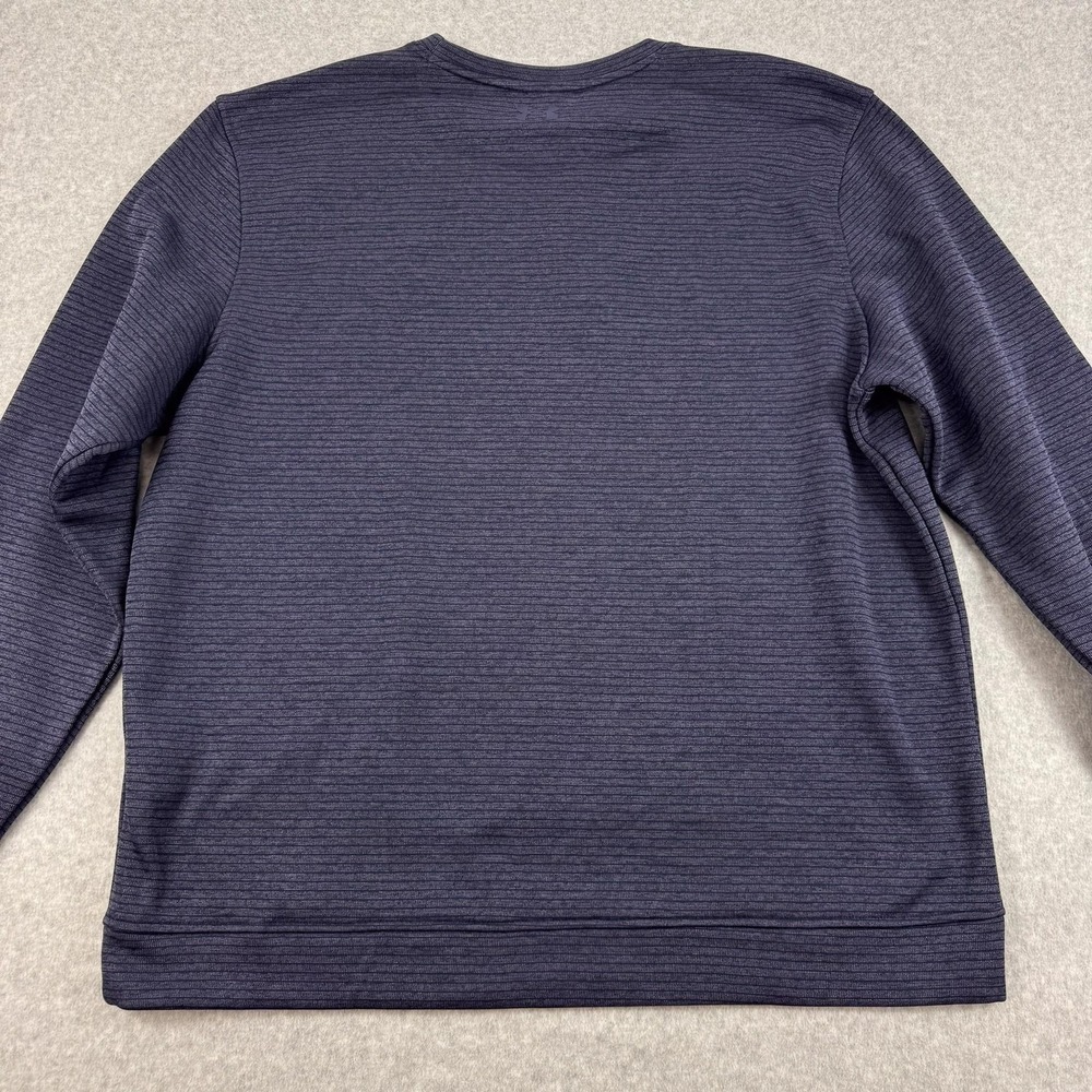 Under Armour Storm SweaterFleece Mens 2XL Blue Pullover Golf Sweatshirt 1373675 - Picture 9 of 13